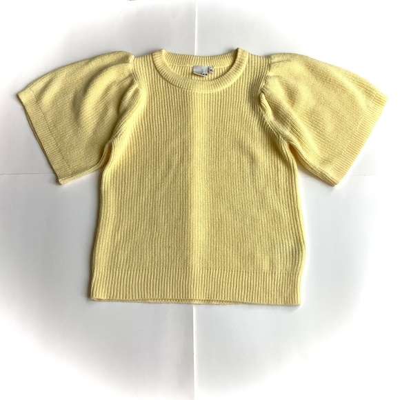 ICHI Ihnovo Butter Yellow Sweater - Picture 3 of 7